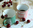 VW T1 BUS ENAMEL MUG 2-PIECE SET